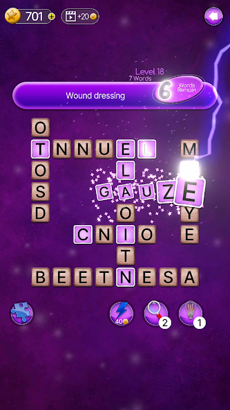 sQworble : Crossword Scramble Mod  Screenshot 2