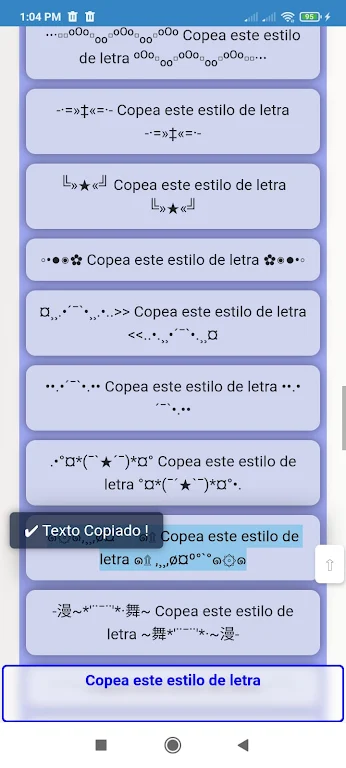 Letras Chidas Para Copiar  Screenshot 3