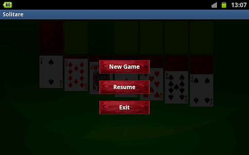 Solitare  Screenshot 1