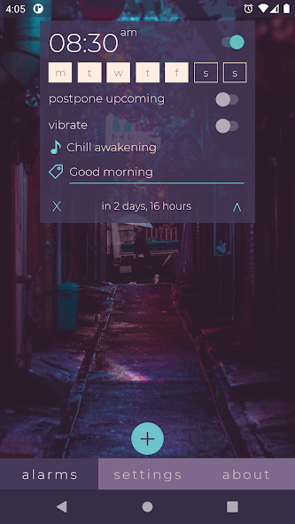 Lofi music alarm clock Mod  Screenshot 1