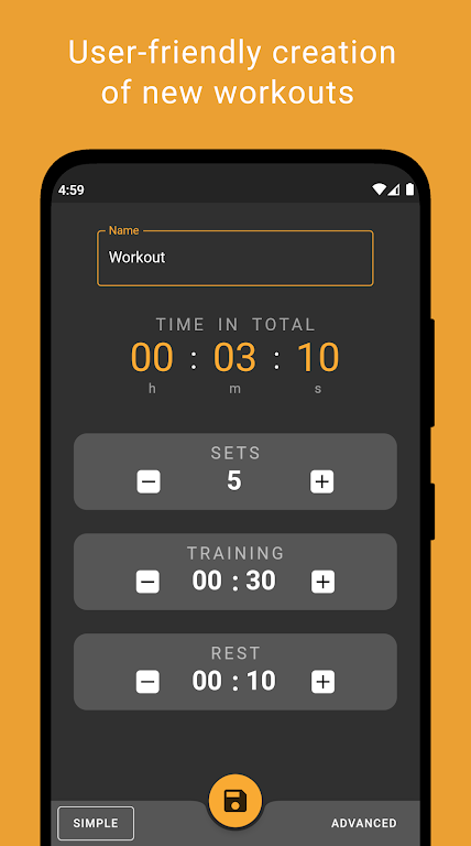 Interval Timer  Screenshot 1