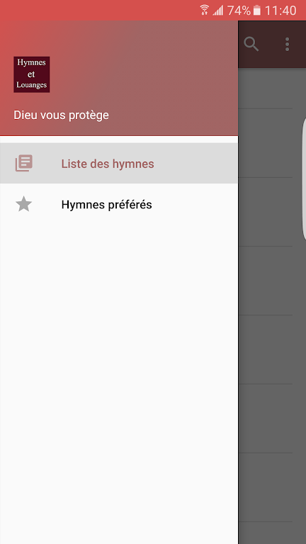 Hymnes et Louanges  Screenshot 3