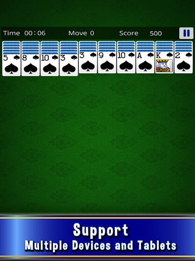 Spider Solitaire : Card Games  Screenshot 2