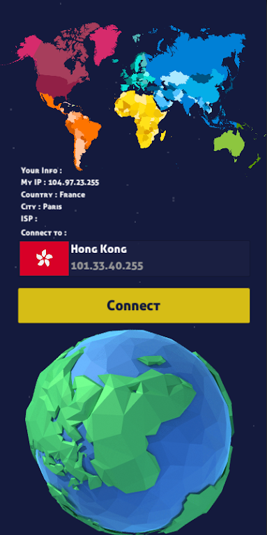 VPN Hongkong - IP for Hongkong  Screenshot 3