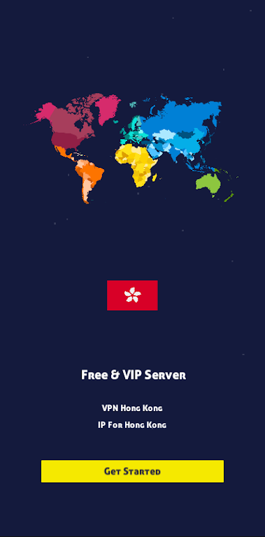 VPN Hongkong - IP for Hongkong  Screenshot 1