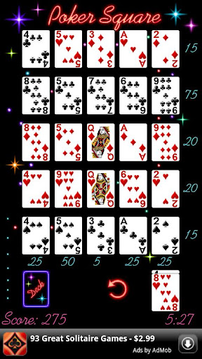 Poker Square  Screenshot 1