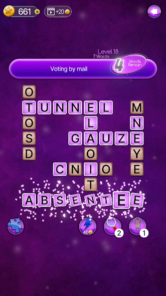 sQworble : Crossword Scramble Mod  Screenshot 1