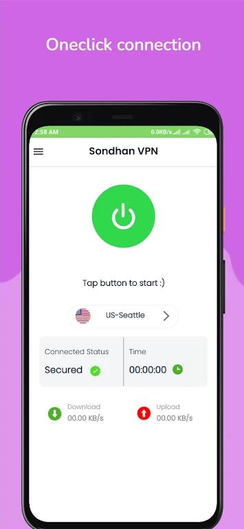 Sondhan VPN - Unlimited  Screenshot 1