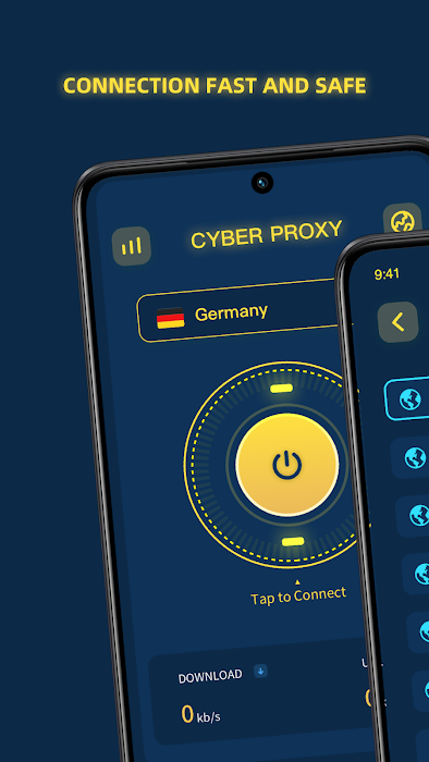 Cyber Proxy vpn -Safe and Fast  Screenshot 1