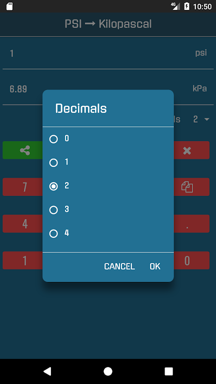 Kpa to Psi Converter  Screenshot 4