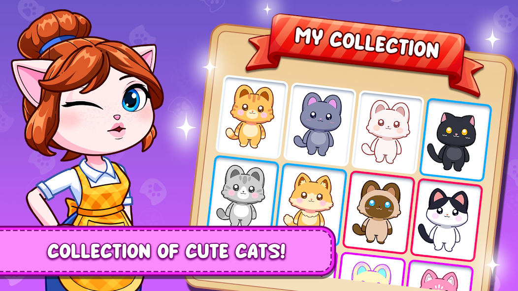 My Love Cats: Care and Clean Mod  Screenshot 2