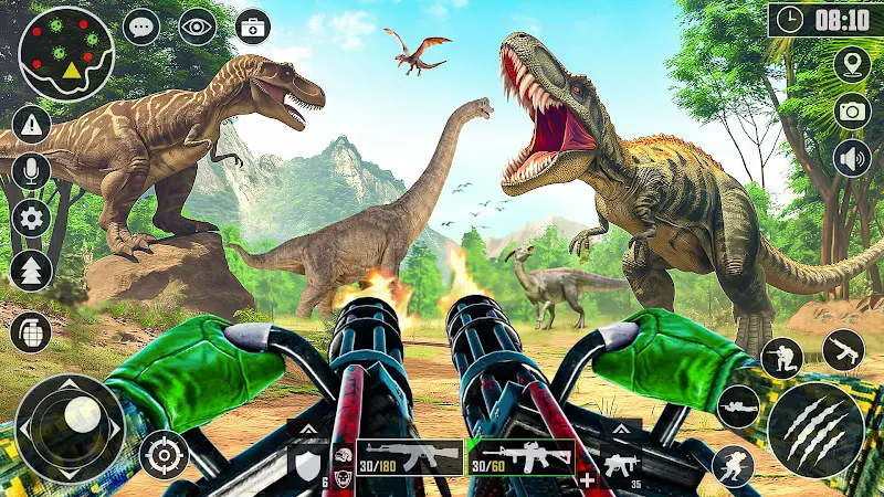 Dinosaur Hunter Shooting Games Mod  Screenshot 3