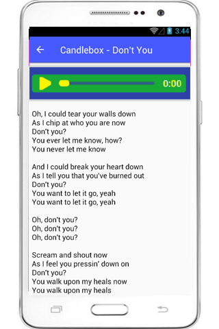 Candlebox Lyrics Far Behind  Screenshot 2