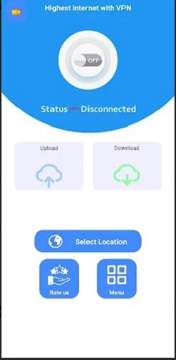 Highest internet with VPN  Screenshot 2