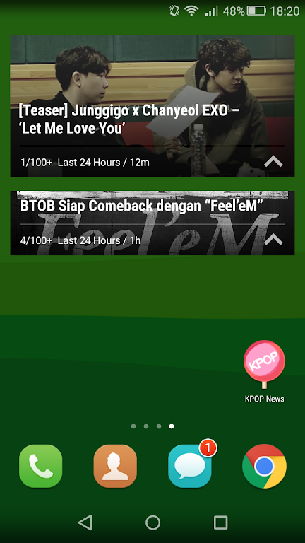 KPOP News  Screenshot 1