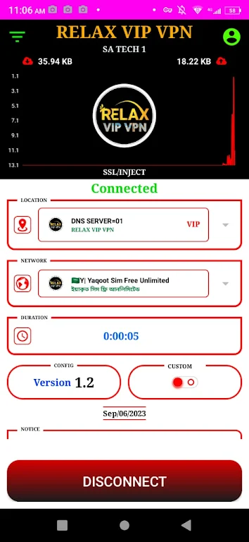 RELAX VIP VPN  Screenshot 2