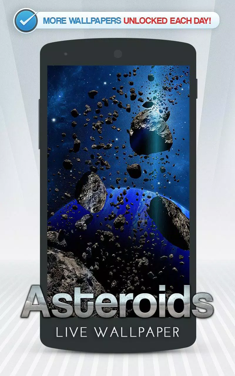 Asteroids Live Wallpaper Mod  Screenshot 3