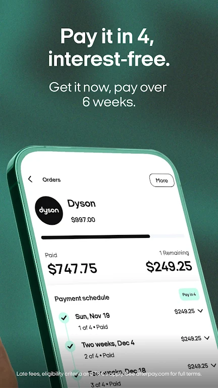 Afterpay: Shop Smarter  Screenshot 2