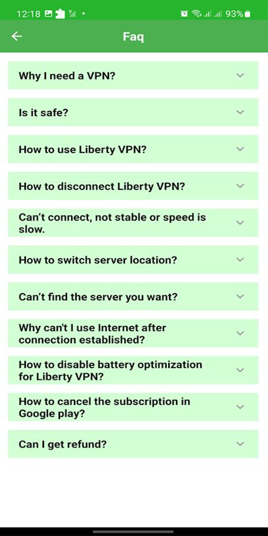 Liberty VPN  Screenshot 2