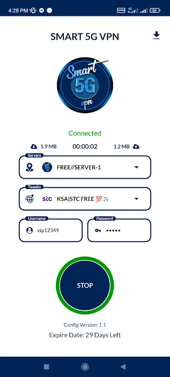 SMART 5G VPN  Screenshot 2