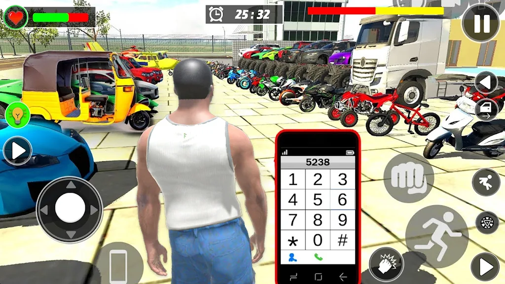 Indian Bike Games- Driving 3D  Screenshot 1