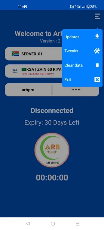 Arb Vpn Pro  Screenshot 3