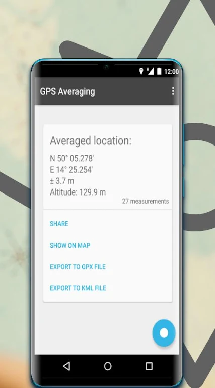 GPS Averaging Mod  Screenshot 2