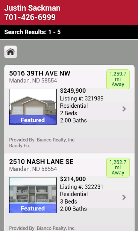 Bismarck Mandan Homes  Screenshot 2