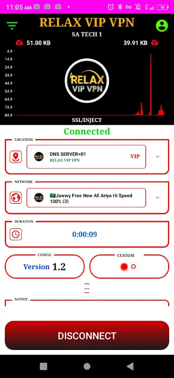 RELAX VIP VPN  Screenshot 4