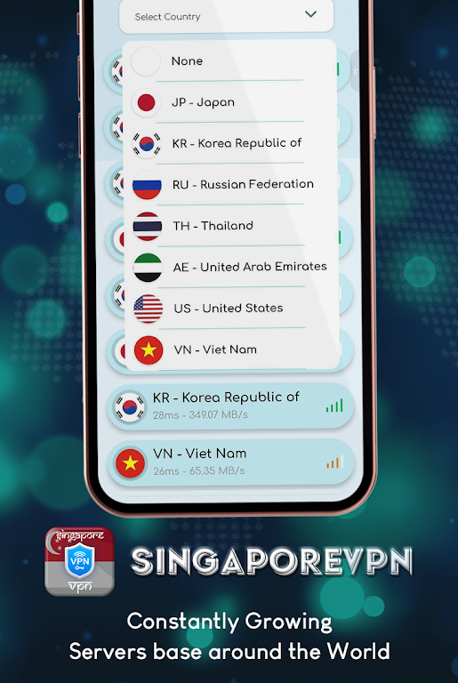 VPN Singapore-Singapore ip VPN  Screenshot 3