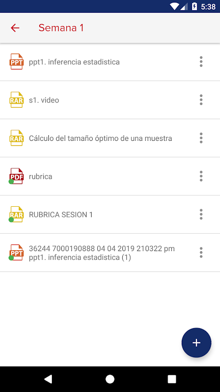 Trilce UCV Docente  Screenshot 3