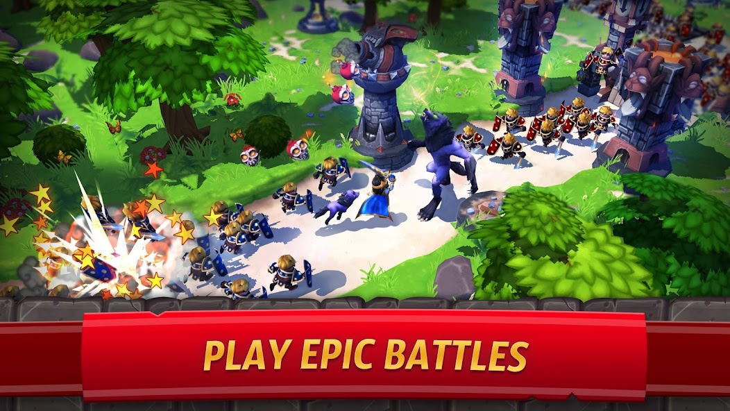 Royal Revolt 2: Tower Defense Mod  Screenshot 1