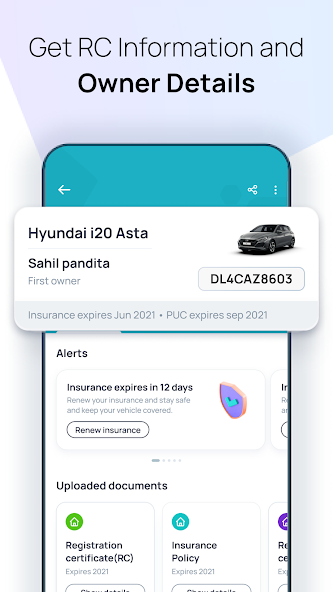 CarInfo - RTO Vehicle Info App Mod  Screenshot 2