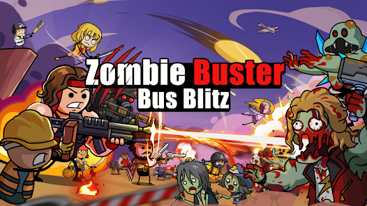 Zombie Buster: Bus Blitz Mod  Screenshot 1