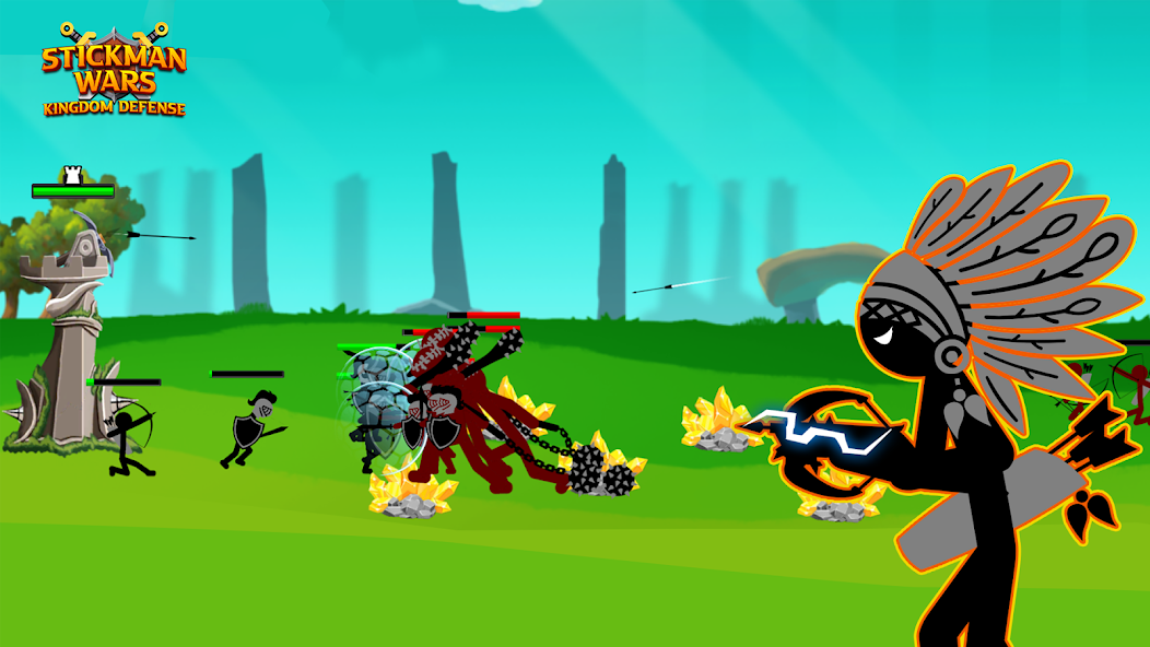 Stickman Wars: Kingdom Defense Mod  Screenshot 4