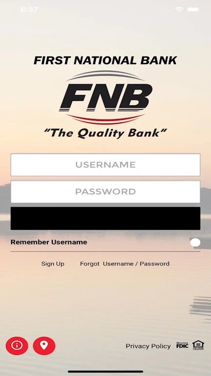 First National Bank of Pana  Screenshot 1