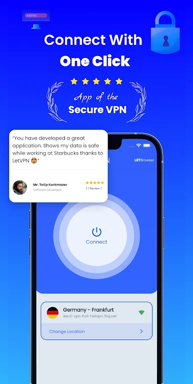 LetVPN - Secure & Fast Proxy  Screenshot 1