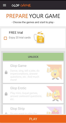 Drinking Card Game -  Glop  Screenshot 2