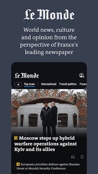 Le Monde, Live News Mod  Screenshot 1