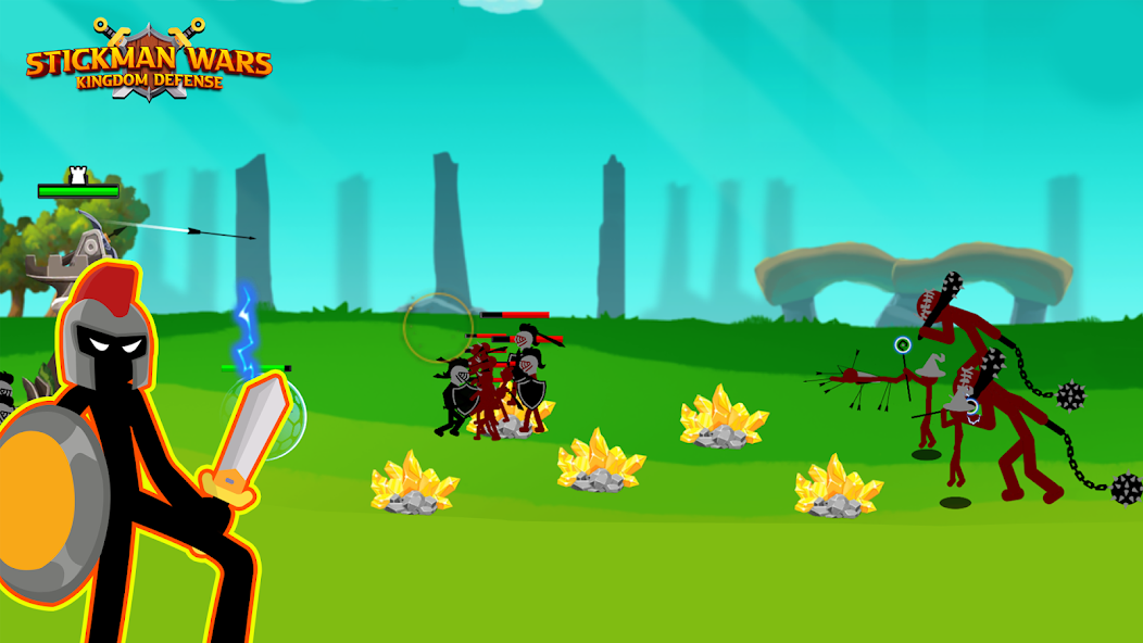 Stickman Wars: Kingdom Defense Mod  Screenshot 3