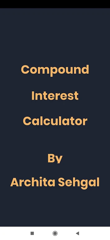 Compound Interest Calculator With Annual Addition  Screenshot 1