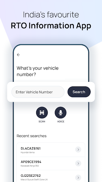 CarInfo - RTO Vehicle Info App Mod  Screenshot 1