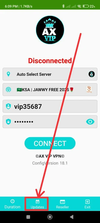 AX VIP VPN (Fast & Secure)  Screenshot 1