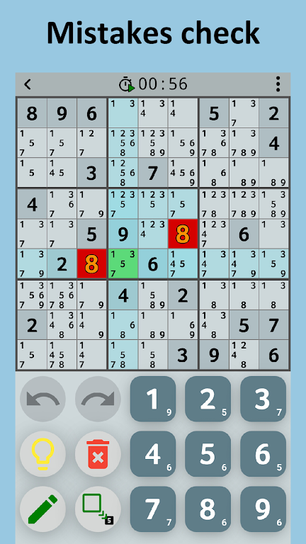 Sudoku - Logic Puzzles Sudoku Mod  Screenshot 1