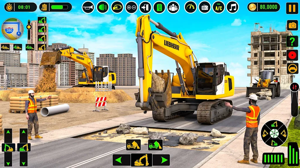 Real City Construction Game 3D Mod  Screenshot 1