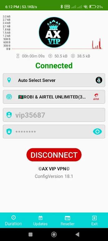 AX VIP VPN (Fast & Secure)  Screenshot 2