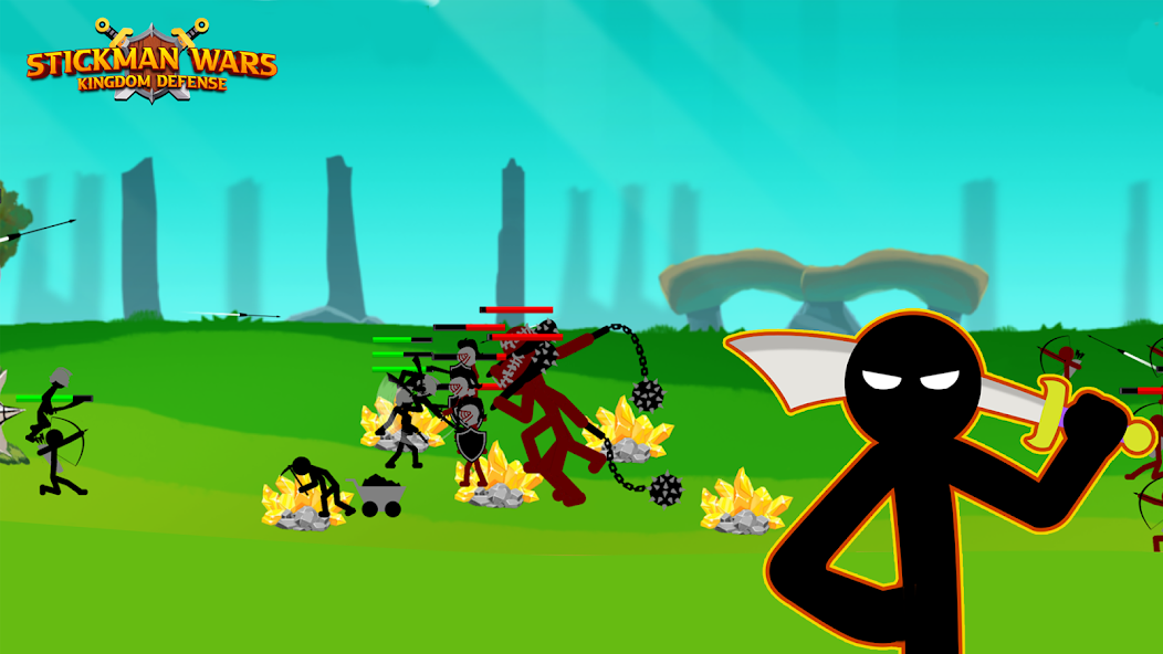 Stickman Wars: Kingdom Defense Mod  Screenshot 2