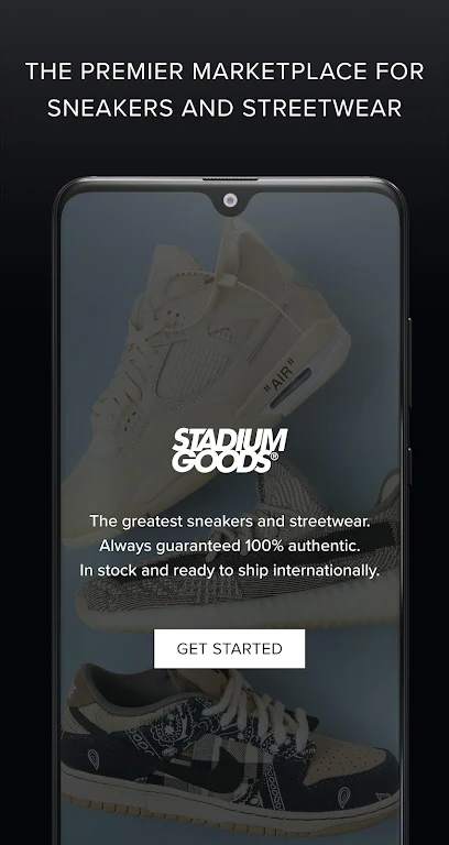 Stadium Goods  Screenshot 1