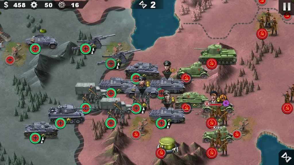 World Conqueror 4-WW2 Strategy Mod  Screenshot 3