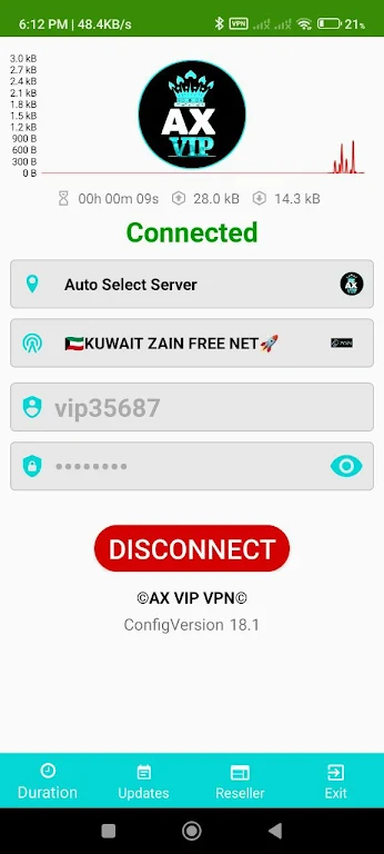 AX VIP VPN (Fast & Secure)  Screenshot 3